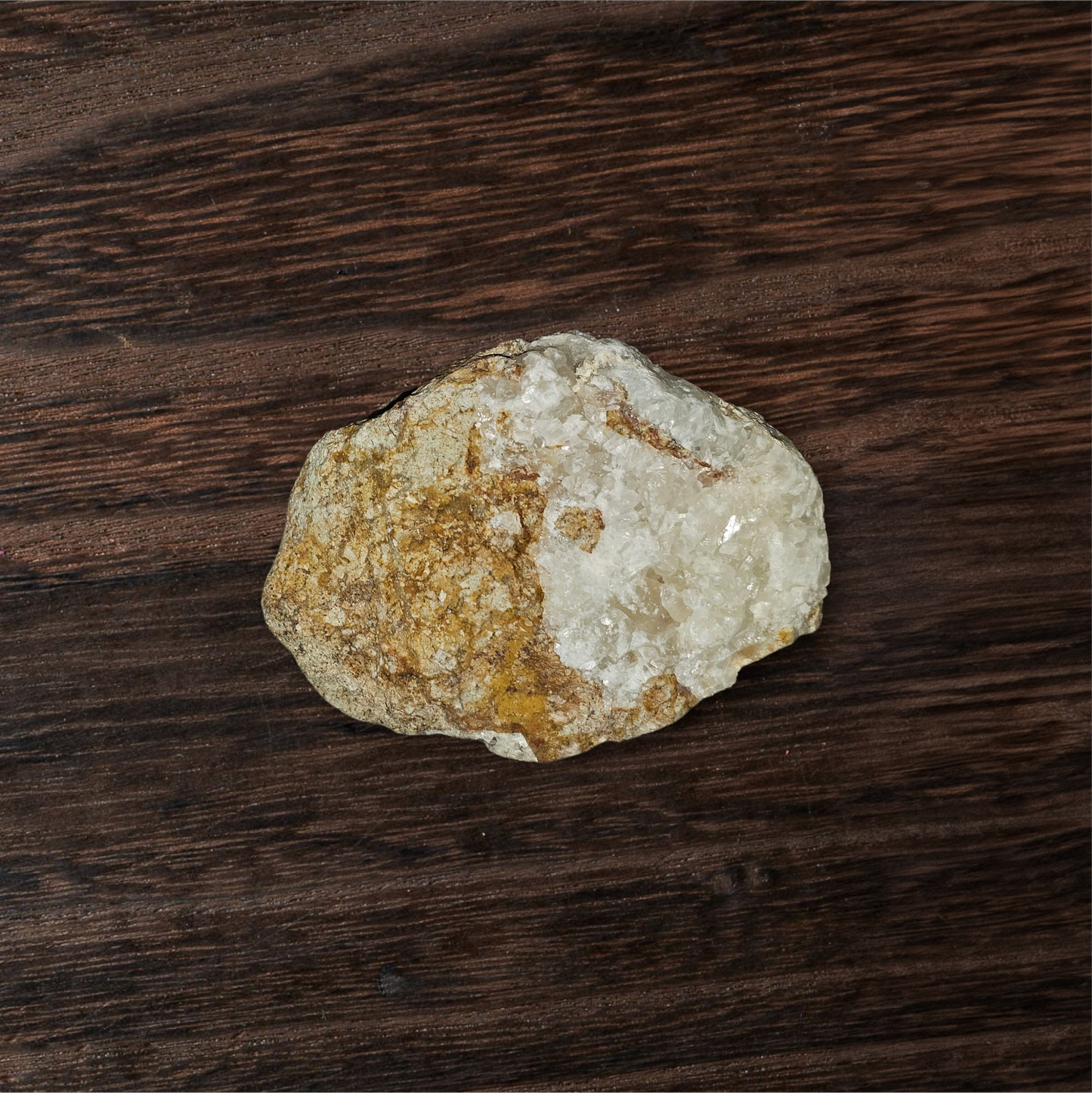 Raw Quartz Vein Stone – Natural Crystal in Host Rock, Rough Healing Mineral Specimen | CRSTL&CO™️