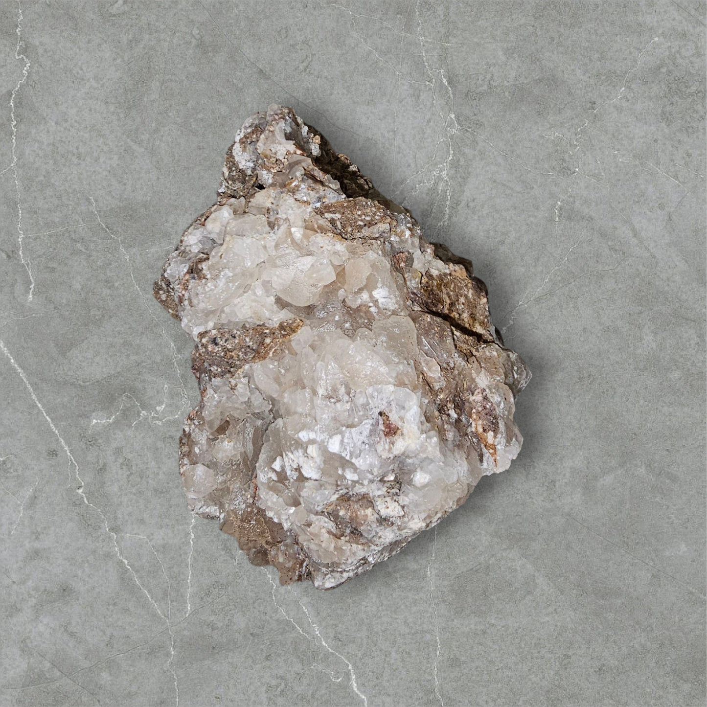 Raw Quartz Cluster on Matrix – Sacred Grounded Energy Stone
| CRSTL&CO™️