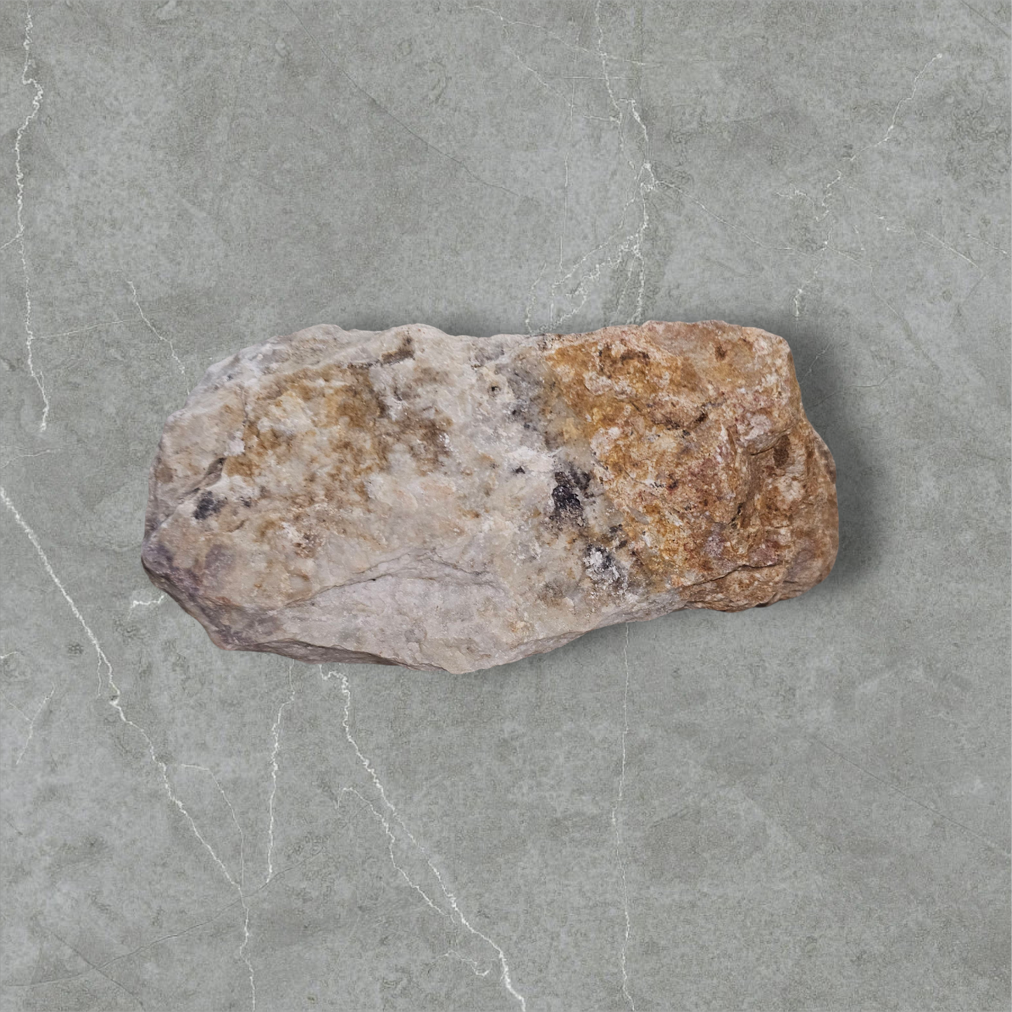 The Buried Witness – Sacred Quartz & Feldspar Relic | Ancient Desert Stone | WSM | CRSTL&CO ™️