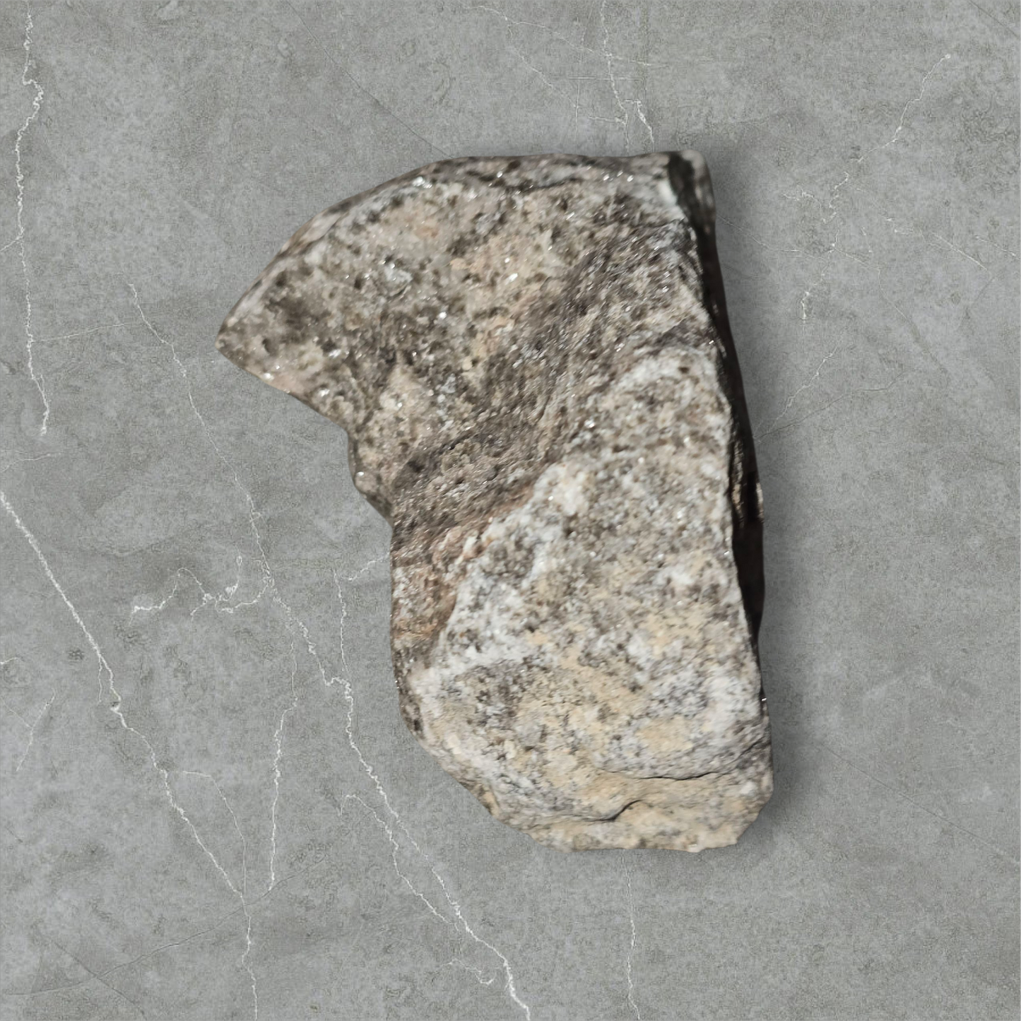 Sacred Granite Relic – Certified Common Law Gem | Ancient Earth Stone | CRSTL&CO ™️