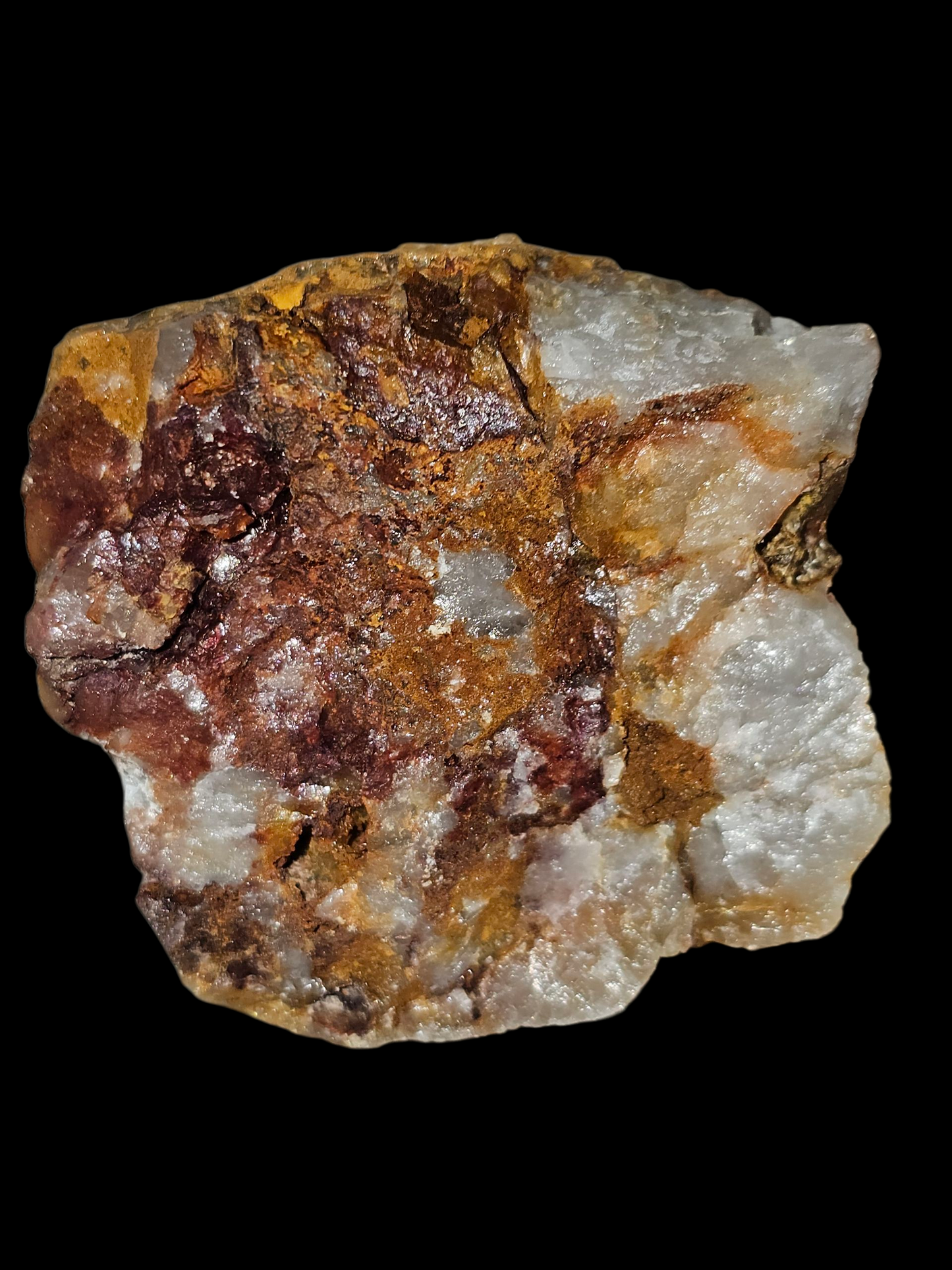 BLOODFIRE VEIN | ONE OF ONE RED VEIN CRYSTAL ROCK RELIC | RARE STONE | SACRED DESERT STONE COLLECTOR ARTIFACT | CRSTL&CO ™️