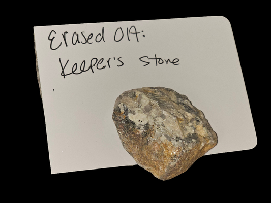 ERASED 017 - Keeper's Stone | Desert Relic | One-of-a-Kind | CRSTL&CO™️