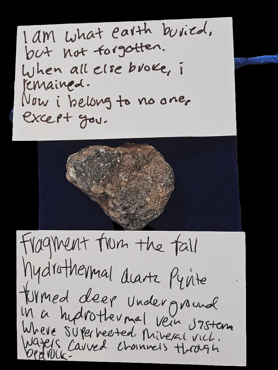 Fragment of the Fallen | Sacred Desert Relic | Energy Stone CRSTL&CO™
