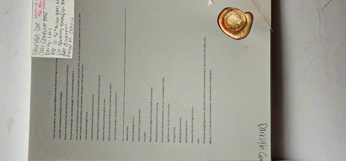 Archive Scrolls – Wax-Sealed Collector Inserts