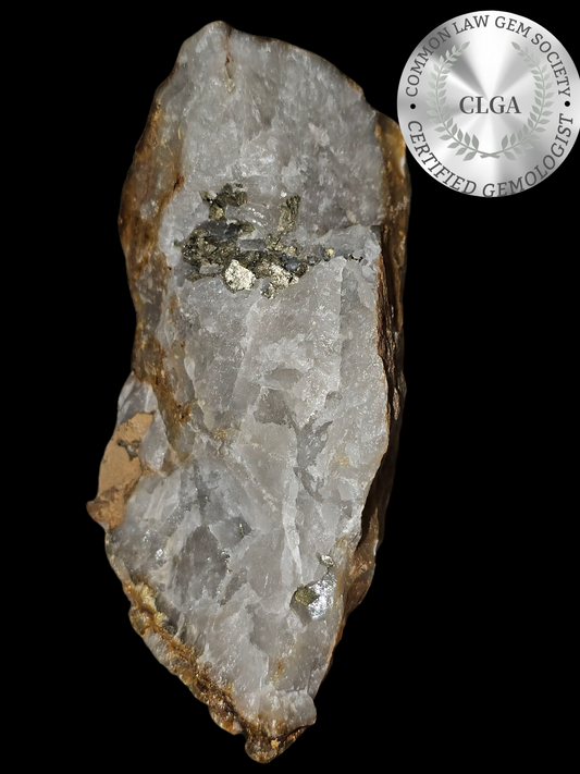 The Hollow Witness Relic – Iron-Stained Quartz & Petrified Stone with Natural Cavities | Sacred Desert Rock | CRSTL&CO™️