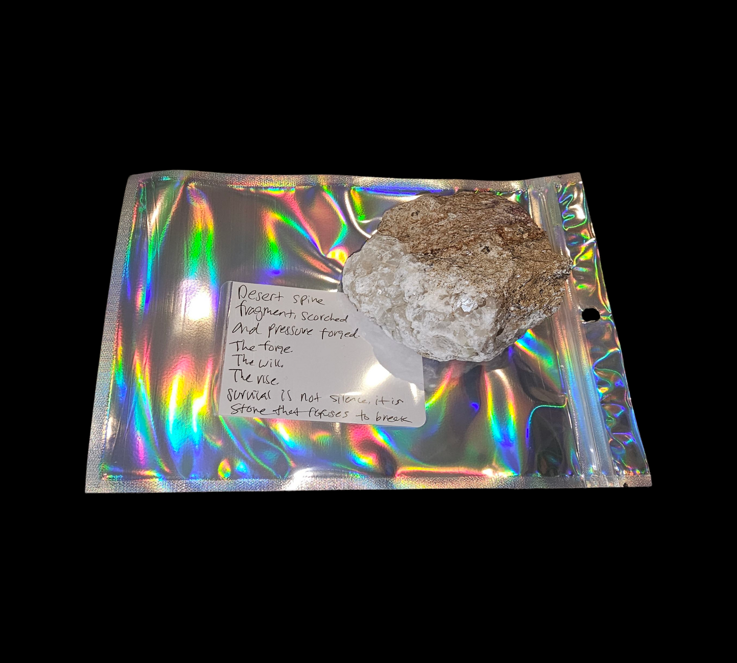 PRZ 001 | Desert Shard | One-of-a-Kind | Sacred Relic | CRSTL&CO ™️