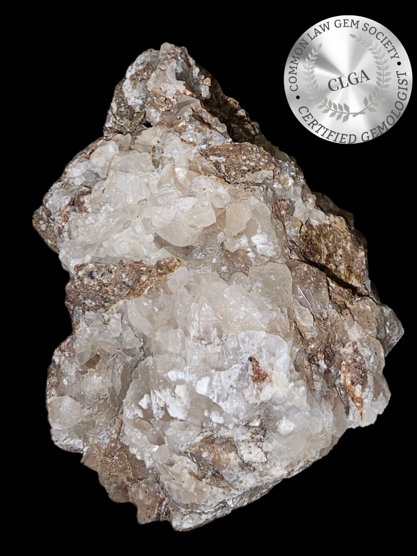 Raw Quartz Cluster on Matrix – Sacred Grounded Energy Stone
| CRSTL&CO™️