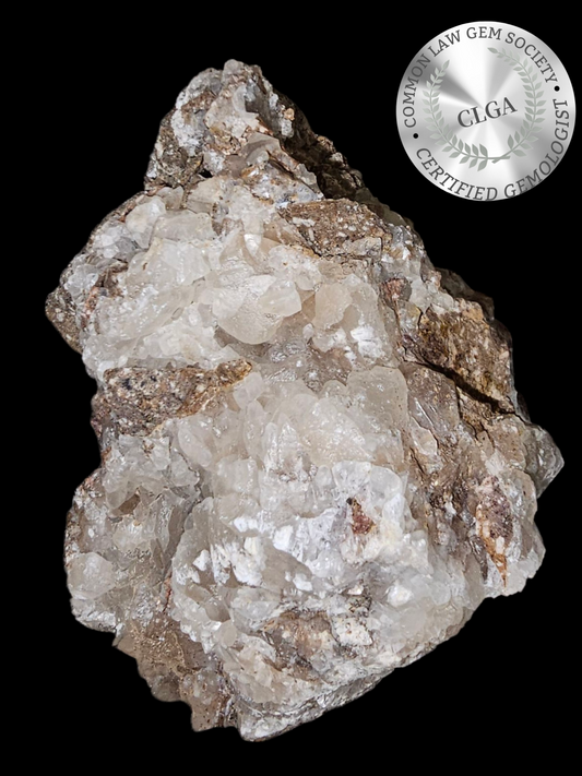 Raw Quartz Cluster on Matrix – Sacred Grounded Energy Stone
| CRSTL&CO™️
