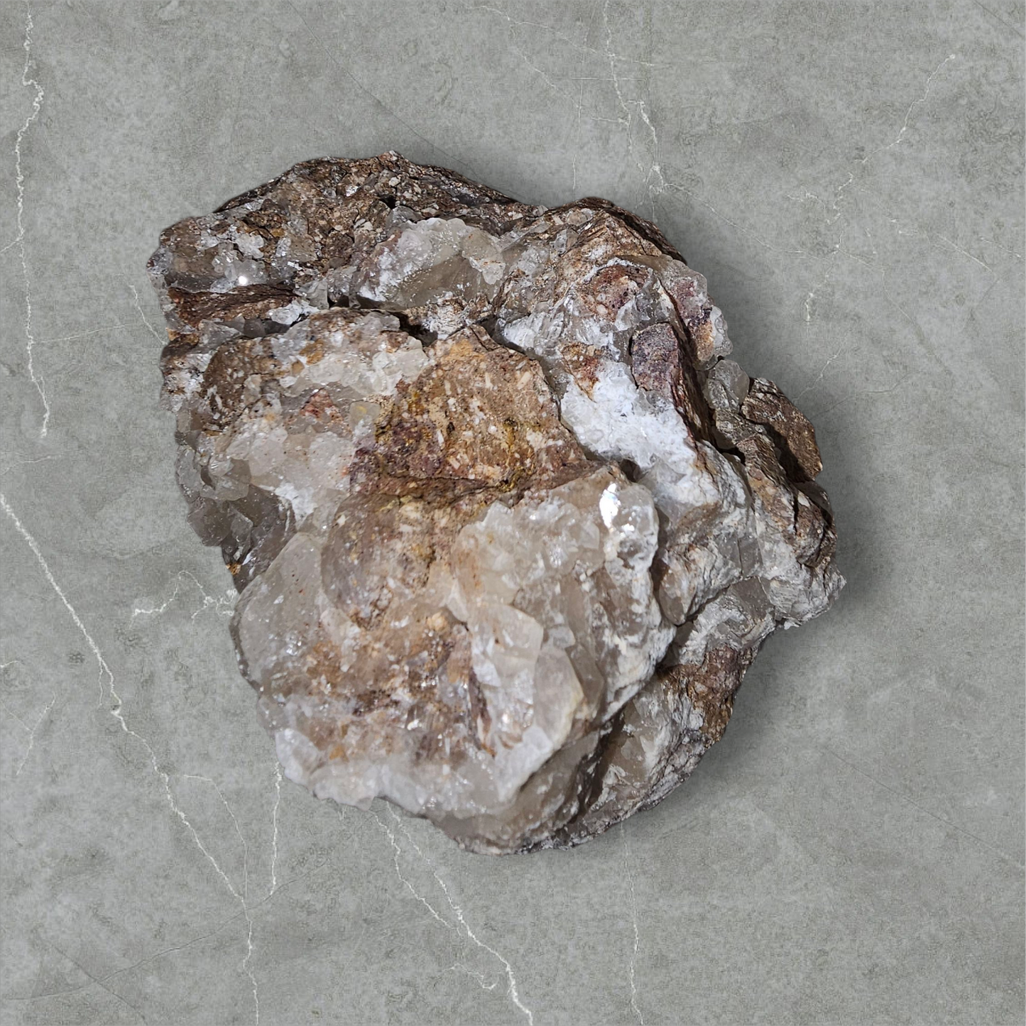 Raw Quartz Cluster on Matrix – Sacred Grounded Energy Stone
| CRSTL&CO™️